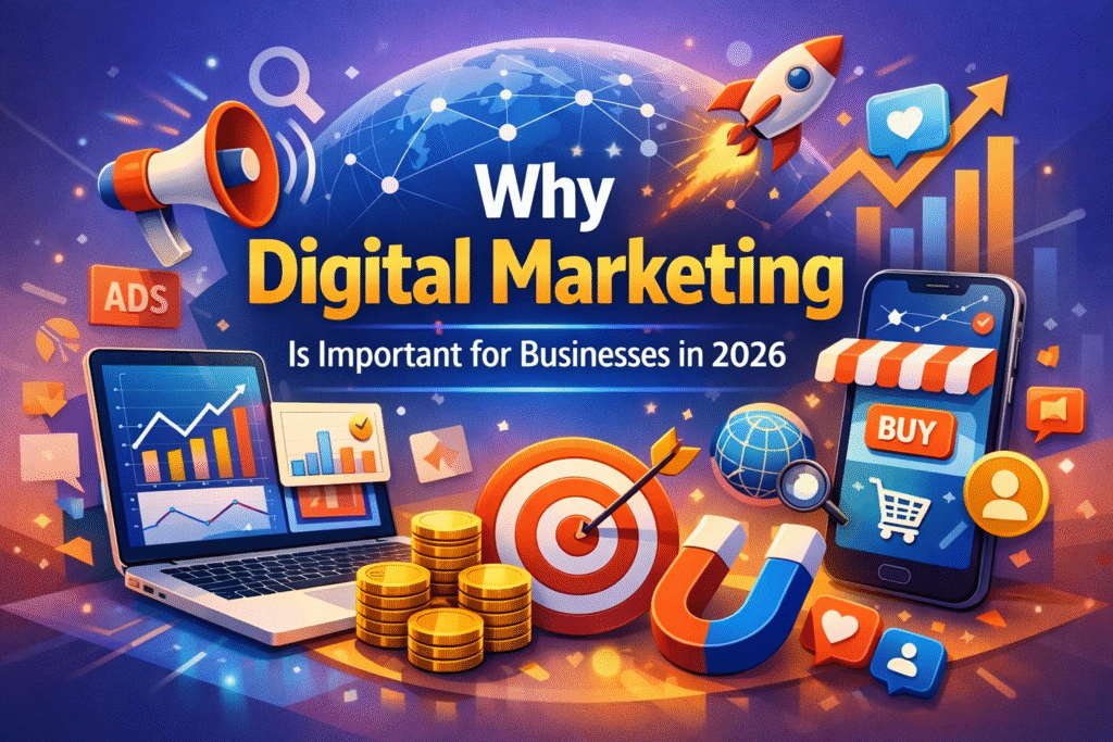 Why digital marketing Is Important for Businesses in 2026